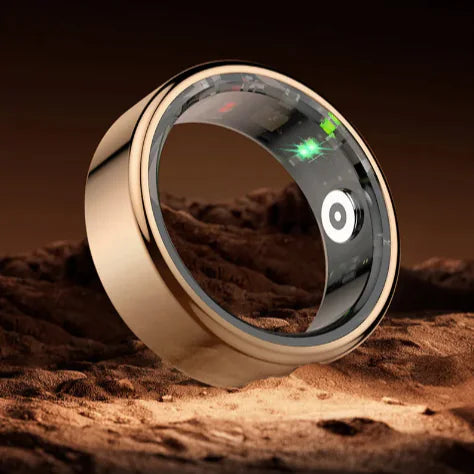Sleek Fitness Monitor Ring